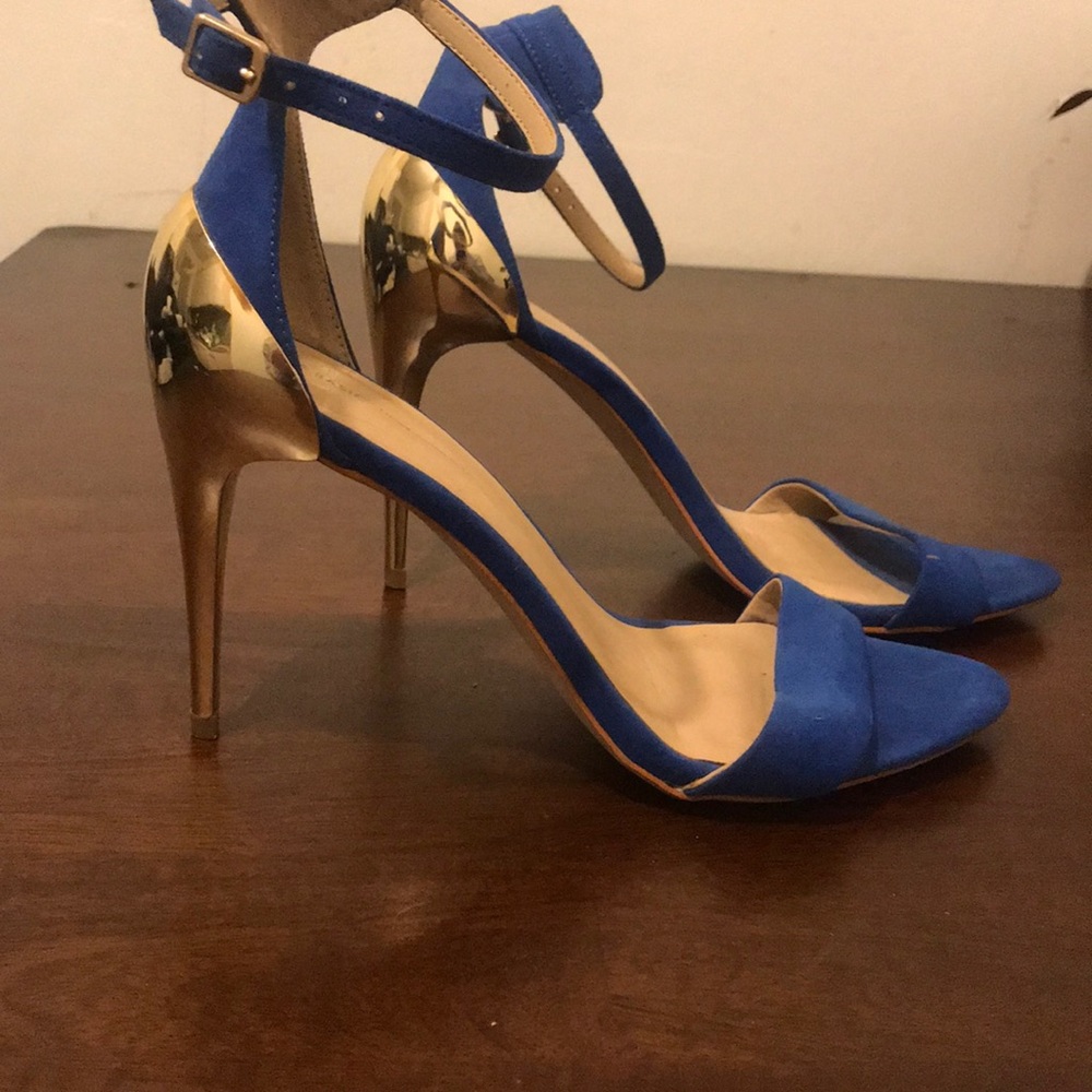 Zara Royal Blue Heels